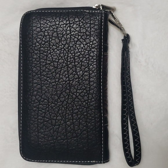P & G Western Leather Clutch Wallet - Picture 2 of 12